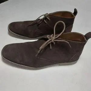 G H Bass & Company Men Pearce Dark Brown Leather Chukka Boots Size 12D Quail Hunter Boots Dark Brown by G H Bass Shoes main image 4